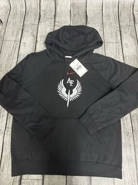 NWT Women's Nike Black Air Force Falcons Special Operations Command Hoodie Mediu